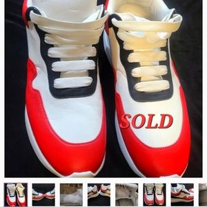 SOLD Alexander McQueen Color block oversized sneakers